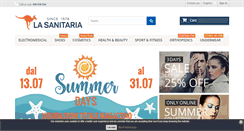 Desktop Screenshot of lasanitaria.eu
